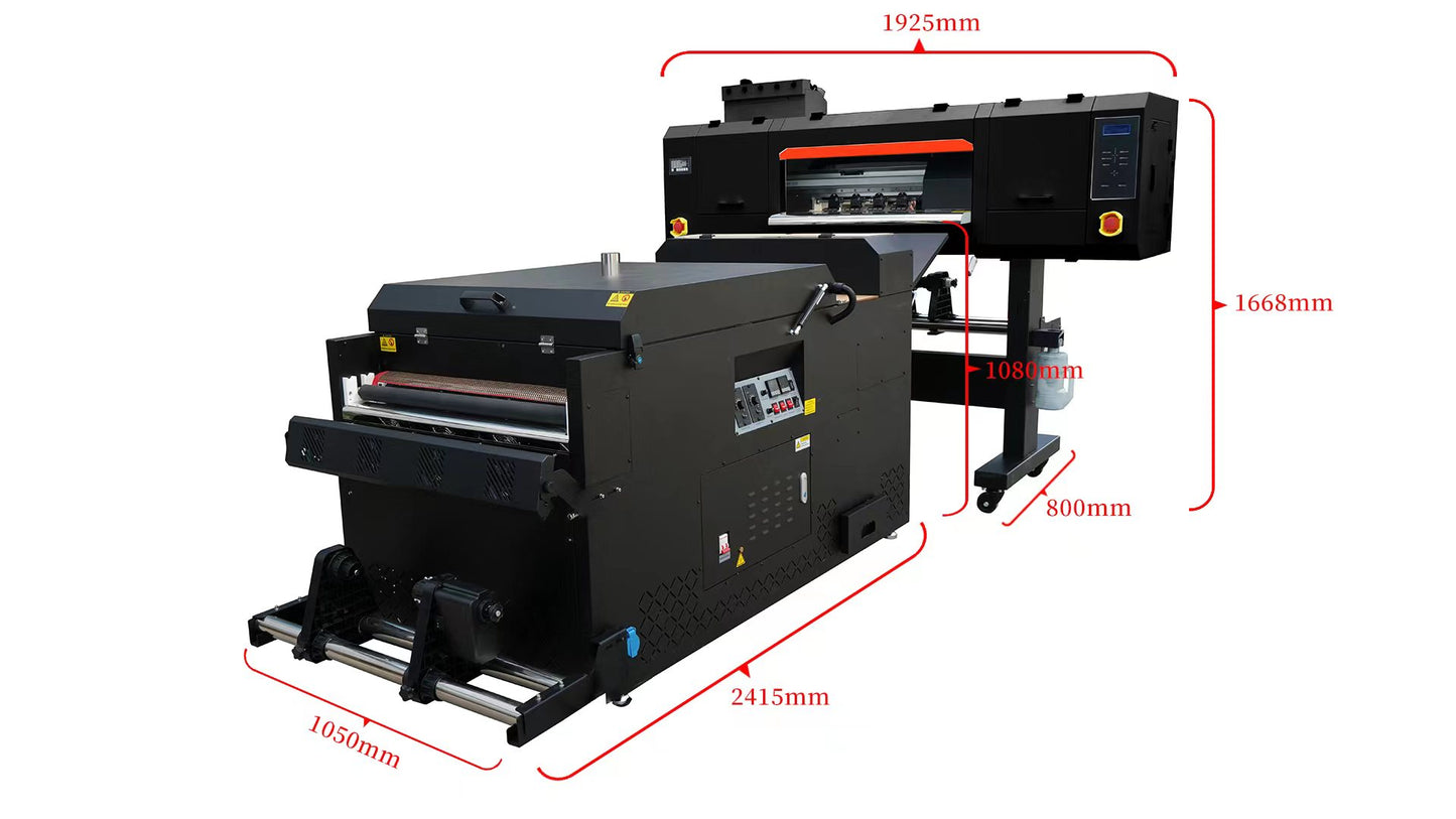 Vector 324 DTF printing system with neon colors
